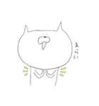 応援するねこさん（個別スタンプ：34）