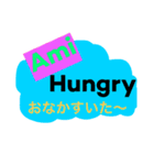 Ami sticker  アルファベット！あみスタンプ（個別スタンプ：12）