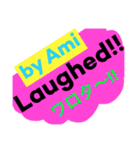 Ami sticker  アルファベット！あみスタンプ（個別スタンプ：20）