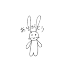 おもしろかわいいうさぎ（個別スタンプ：12）