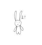 おもしろかわいいうさぎ（個別スタンプ：24）