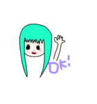 派手髪ちゃん♡2（個別スタンプ：5）