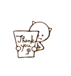 Thank you and Ok（個別スタンプ：9）