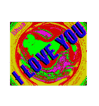 l LOVE YOU (MARBLE )of lihua（個別スタンプ：30）