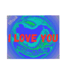 l LOVE YOU (MARBLE )of lihua（個別スタンプ：32）