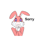 Ammieka bunny sexy girl Animation 1（個別スタンプ：22）