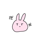 ゆるうさねこ（個別スタンプ：6）