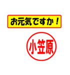 小笠原様専用、使ってポン、はんこだポン（個別スタンプ：18）