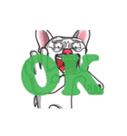 Funny French bulldog（個別スタンプ：1）