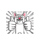 Funny French bulldog（個別スタンプ：3）