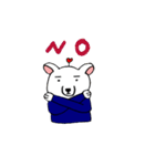 Lazybone Bear（個別スタンプ：5）