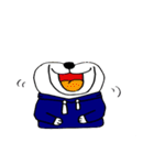 Lazybone Bear（個別スタンプ：7）