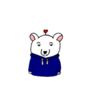 Lazybone Bear（個別スタンプ：14）