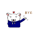 Lazybone Bear（個別スタンプ：27）