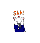 Lazybone Bear（個別スタンプ：31）