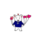 Lazybone Bear（個別スタンプ：35）