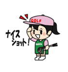 ゴルファーの味方♪キャディさん（個別スタンプ：3）