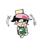 ゴルファーの味方♪キャディさん（個別スタンプ：19）
