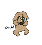 Pabio the Lovely Golden Dachshund（個別スタンプ：10）
