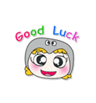 Miss. Fumina >> Good luck <<（個別スタンプ：35）