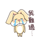 A ordinary rabbit's daily（個別スタンプ：5）
