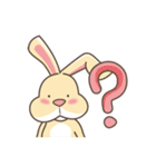 A ordinary rabbit's daily（個別スタンプ：12）