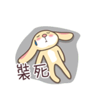 A ordinary rabbit's daily（個別スタンプ：17）