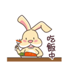 A ordinary rabbit's daily（個別スタンプ：26）