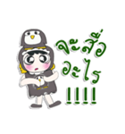 Miss. Shabubu..Love Penguin..^^（個別スタンプ：3）