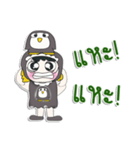 Miss. Shabubu..Love Penguin..^^（個別スタンプ：7）