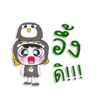 Miss. Shabubu..Love Penguin..^^（個別スタンプ：8）