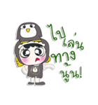 Miss. Shabubu..Love Penguin..^^（個別スタンプ：10）