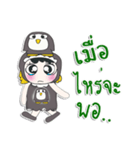 Miss. Shabubu..Love Penguin..^^（個別スタンプ：18）