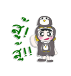 Miss. Shabubu..Love Penguin..^^（個別スタンプ：19）