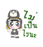 Miss. Shabubu..Love Penguin..^^（個別スタンプ：23）