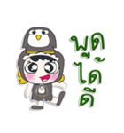 Miss. Shabubu..Love Penguin..^^（個別スタンプ：27）