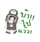 Miss. Shabubu..Love Penguin..^^（個別スタンプ：28）