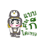 Miss. Shabubu..Love Penguin..^^（個別スタンプ：31）