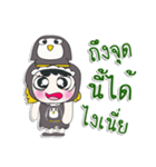 Miss. Shabubu..Love Penguin..^^（個別スタンプ：38）