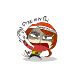 Hungry girl : enjoy eating（個別スタンプ：12）