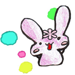 [LINEスタンプ] ウサタリスク（通称：ウ~サ）