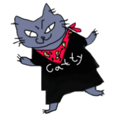 [LINEスタンプ] ネコのお愛想