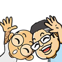 [LINEスタンプ] Iron Daddy move up