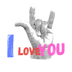 [LINEスタンプ] hand symbols 1