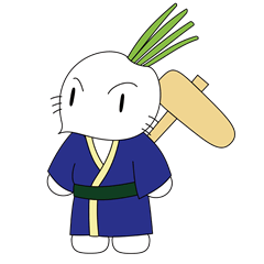 [LINEスタンプ] 蕪村君（ぶそんくん）