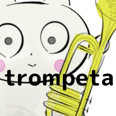 [LINEスタンプ] orchestra trumpet everyone Spain verの画像（メイン）
