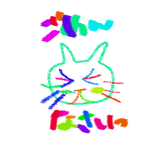[LINEスタンプ] ねこのすたんぷです。