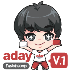 [LINEスタンプ] Adayfusionsoap V.1