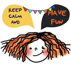 [LINEスタンプ] Kukoy in September, Keep calm.