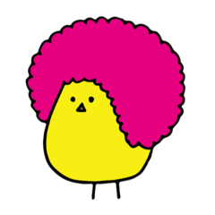 [LINEスタンプ] もじゃもじゃぴよぴよ